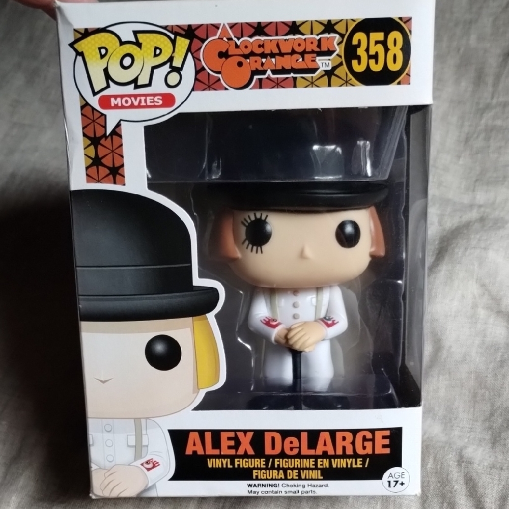 Funko Pop! Clockwork Orange Alex DeLarge Mint Condition